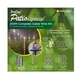 thumbnail image 4 of Simple Living Solutions 200 ft String Light Hanging Kit, 122 Pieces, Outdoor Use, 4 of 5
