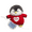 Red sweater, variant on Cute Penguin Baby Plush Toy Soft Stuffed Animal Doll Cozy Hugging Pillow for Home Decor Gift Collection
