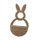 thumbnail image 1 of Cesta de Pascua con forma de conejo, decorativa, ligera y adorable, ideal para flores, huevos, sala de estar, puerta de vacaciones., 1 of 9