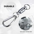 thumbnail image 5 of Fishing Magnetic Buckle Net Release Clip Hanging Buckle Fly Fishing Landing Net（silver）, 5 of 5