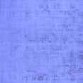 thumbnail image 1 of Ahgly Company Indoor Square Oriental Blue Industrial Area Rugs, 3' Square, 1 of 4