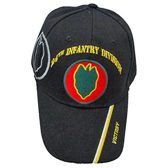 24th Infantry Division Cap Victory ID Mens Womens Baseball Hat Army Sticker