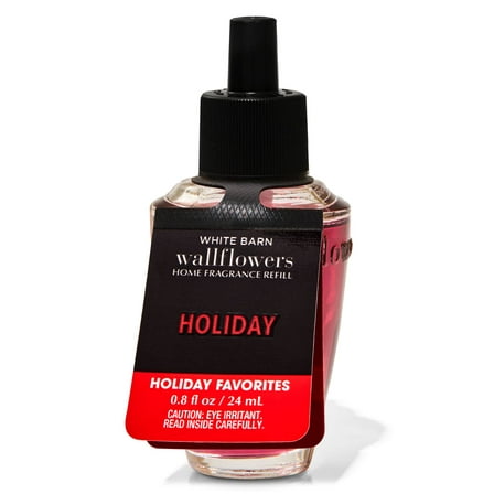 Bath and Body Works HOLIDAY Wallflowers Home Fragrance Refill 0.8 Fluid Ounce