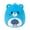 Grumpy Bear, variant on Squishmallows FuzzAMallow Official 8 inch Care Bears Cheer Bear - Child's Ultra Soft Stuffed Plush Toy