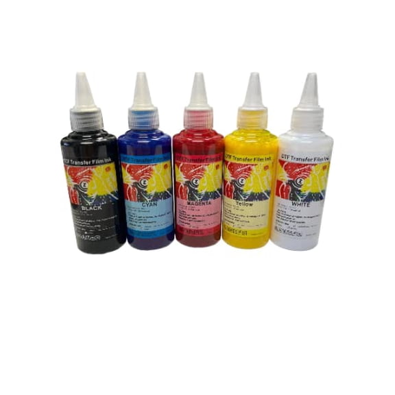 100ml Ink Bottle DTF Inks - Direct to Film Ink for DTF Printing Transfers for Printers (Cyan)