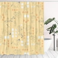 thumbnail image 1 of Winnie the Pooh Cartoon Waterproof Shower Curtains 60x72 Inch Waterproof Bath Curtain Fabric Machine Washable with Hooks, 1 of 10