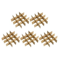 Pawsdot 5Pack Versatile Khaki Box Divider for Packaging and Moving Supplies