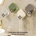 thumbnail image 3 of Punch-Free Sticky Hook - 4Pcs, Strong Load-Bearing, Electroplated Four Leaf Clover Bathroom Hanger Hook, Household Products, 3 of 8