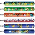 thumbnail image 4 of Pulseras a presión de Pokémon, figurita de Pikachu, pulsera de Anime, banda de bolsillo para niños, rompecabezas, juguetes para niños y niñas, regalos de fiesta de cumpleaños, 4 of 4