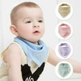 thumbnail image 2 of Personalized Baby Bandana Bib - 100% Cotton Soft Adjustable Snap Drool Bibs for Boys & Girls Wide Coverage Feeding Bib Quick Dry Machine Washable, 2 of 10