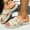 Beige, variant on Mqqzkk Flat Sandals For Women Summer Beach Open Toe Sandals Shower Vacation Slides Shoes for Women Footwear