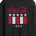 thumbnail image 3 of Coca-Cola - 1886 Stars Stripes - Men's Long Sleeve T-Shirt, 3 of 5