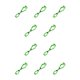 thumbnail image 1 of Kenally Glove Grabber Clip Multipropósito Cintura Hebilla Clips Holder Guantes Keeper Labor Workers Jardines Sitios de construcción Verde Verde 10piezas, 1 of 6