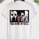 thumbnail image 1 of Scary Pattern Graphic Print Men's Creative Top, Casual Short Sleeve Crew Neck T-shirt, Men's Clothing For Summer Outdoor, 1 of 5
