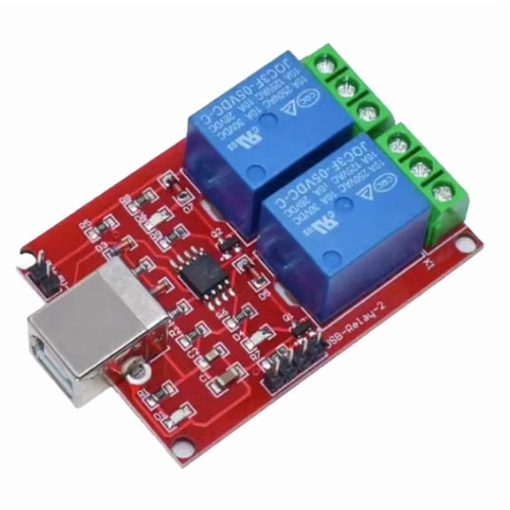 2 Channel 5V USB Relay Control Switch Programmable Computer for Pc Intelligent Controller Electronic Component