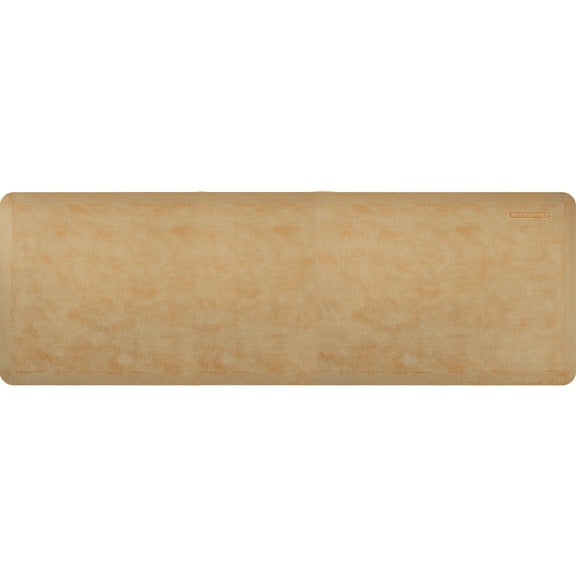 WellnessMats Estates Linen Anti-Fatigue Mat, Aztec Gold, 72" by 24"