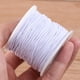 thumbnail image 3 of 2 rollos de 50 m y 1 mm de hilo elástico con núcleo para hacer pulseras, cuentas hechas a mano, cordón elástico resistente para hacer joyas y pulseras (blanco), 3 of 6