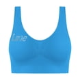 thumbnail image 6 of ylioge S-4X Womens Plus Size Sports Bras No Underwire Support Tshirt Bralettes Stretchy Pullover Push Up Breathable Full-Coverage Yoga Underwear Bra, 6 of 6