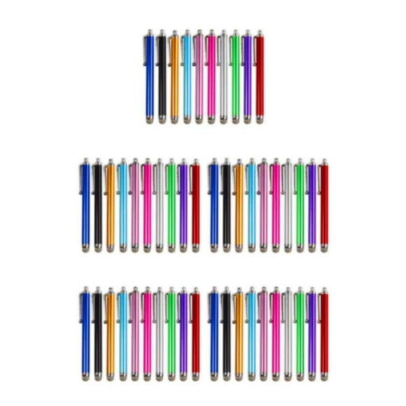 Transemion 20pcs/set Touch Screen Pen With Wide Compatibility For Easy And Comfortable Sensitive Touch Stylus 5Set