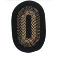 thumbnail image 1 of Madison MD44R120X120 Madison - Tapis Rond de 10 Pi Noir, 1 of 1