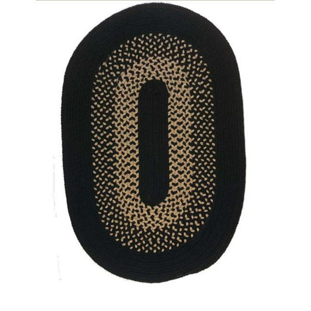 Madison MD44R120X120 Madison - Tapis Rond de 10 Pi Noir