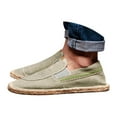 thumbnail image 3 of Men's Casual Shoes Trendy Breathable Linen Canvas Fisherman Shoes For Everyday Wear Ahoes, 3 of 8