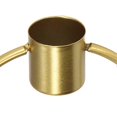 thumbnail image 4 of Bougeoir rond en fer doré, simple et élégant, décoration de table pour la maison, 4 of 4