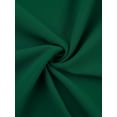 thumbnail image 6 of DARING DIVA Women's Plus Chiffon Ruffle Double-Layered Top 3X Dark Green, 6 of 6