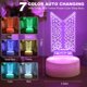 thumbnail image 2 of Luz nocturna YANENG BTS lámpara LED acrílica de 7 colores, 2 of 7