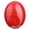 Red, variant on Artificial Crystal Stone, 1.57''X2.36'' Crystals Stone Polished Gemstone for Meditation Energy Balancing Therapy Massage Gifts,Crystal Stones for Anxiety Stress Relief Meditation(Red)