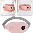 thumbnail image 1 of Portable Cordless Heating Pad, Heating Pad for Back Belly Pain with 3 Heat Levels and 3 Vibration Massage Modes, Menstrual Fast Heating Waist Belt, 1 of 5