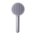 thumbnail image 5 of Outoloxit One-Click Self-Cleaning Pet Deshedding Brush with Massage Handle for Dogs and Cats - Stainless Steel Grooming Tool, 5 of 7