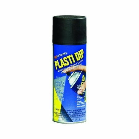 NEW Plastic Dip 11oz Multi-Purpose Rubber Coating Spray Paint Black Color (Best Way To Remove Plasti Dip)