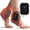 Grey, variant on Ankle Massager with Heat and Vibration, Wearable Ankle Massager with 3 Heat Settings and 3 Massage Levels, Heated Ankle Brace Foot Heating Warp with Touch Control Adjustable Fit, Black