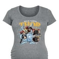 thumbnail image 3 of Marvel Thor - Thunder God - Maternity Scoop Neck Graphic T-Shirt, 3 of 5