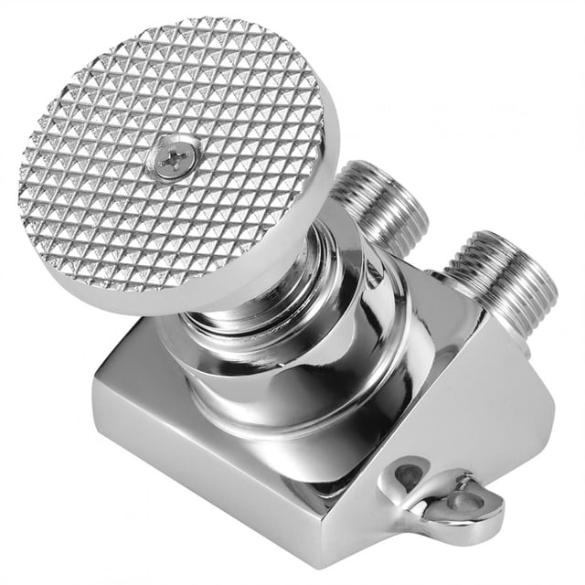 Válvula de control de pedal, válvula de pie de control de grifo de piso de cobre con rosca G1/2 pulg. Válvula de interruptor de control de pedal Construcción robusta