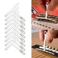thumbnail image 5 of Kit de herramientas para guitarra, herramientas de mantenimiento con bolsa de transporte, organizador de cuerdas, regla de acción, herramienta de medición, 72 Uds., 5 of 5