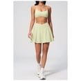 thumbnail image 3 of AEXTO Two Piece Tennis Skirt Sets Athletic 2 Piece Workout Sets for Women with Pockets, 3 of 8