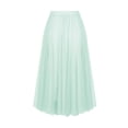 thumbnail image 3 of Womens Boho Maxi Skirt A Line Skirts Tiered Long Skirts Flowy Ruffle Elastic Waist Dresses Boho Renaissance Skirt Flared Ruffle Skirts Beach Vacation Going Out Outfits, 3 of 6