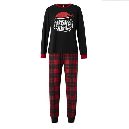 

Christmas Pyjamas Nightwear Xmas Matching Women Men Baby Plaid Sleepwear PJs New