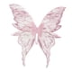 thumbnail image 5 of Disfraz de mariposa con alas para usar como accesorio fotográfico para fiestas de carnaval y festivales. Rosa, 5 of 9