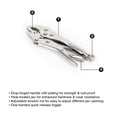 thumbnail image 2 of WorkPro 5" Curved Jaw Locking Pliers, 2 of 6