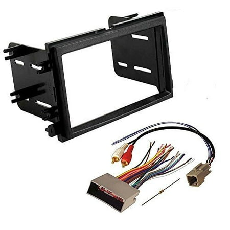 ford 2004 - 2007 f-150 works for audiophile sound only car cd stereo receiver dash install mounting kit wire