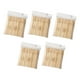 thumbnail image 5 of 500 unidades de palillos desechables de bambú para fruta y tenedores para pasteles para el hogar y restaurantes (color madera)., 5 of 7