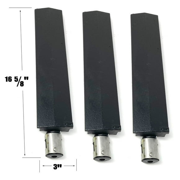 Replacement Cast Burner For MASTER FORGE BG1793B-A, BG179A Gas Models, 3-Pack
