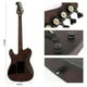 thumbnail image 3 of Guitarra acústica Bullfighter Silent de nailon de 6 cuerdas con funda y accesorio, 3 of 6