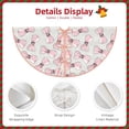 thumbnail image 3 of Sikiie Cute Bow Tie Nativity Christmas Tree Skirt, Jesus Christian Winter Holiday Tree Mat Decoration(30-48IN)48", 3 of 6