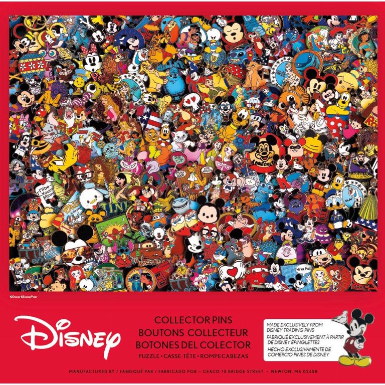 Ceaco - Disney Collections - Pins - 750 Piece Interlocking