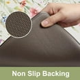 thumbnail image 4 of Anti Fatigue Kitchen Mat for Floor, Farmhouse Floral Kitchen Rugs Sets of 2, Kitchen Floor Mats Non-Slip, Cushioned Standing Mat for Sink, Laundry, Desk, Home White 17"x47"+17"x29", 4 of 6
