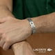 thumbnail image 2 of Collection Link Bracelet in Stainless Steel Embellished with Petit Piqué Pattern - Available for Him and Her, 2 of 3